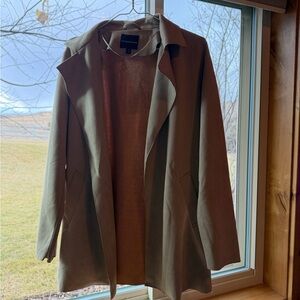 Buckle Black tan duster